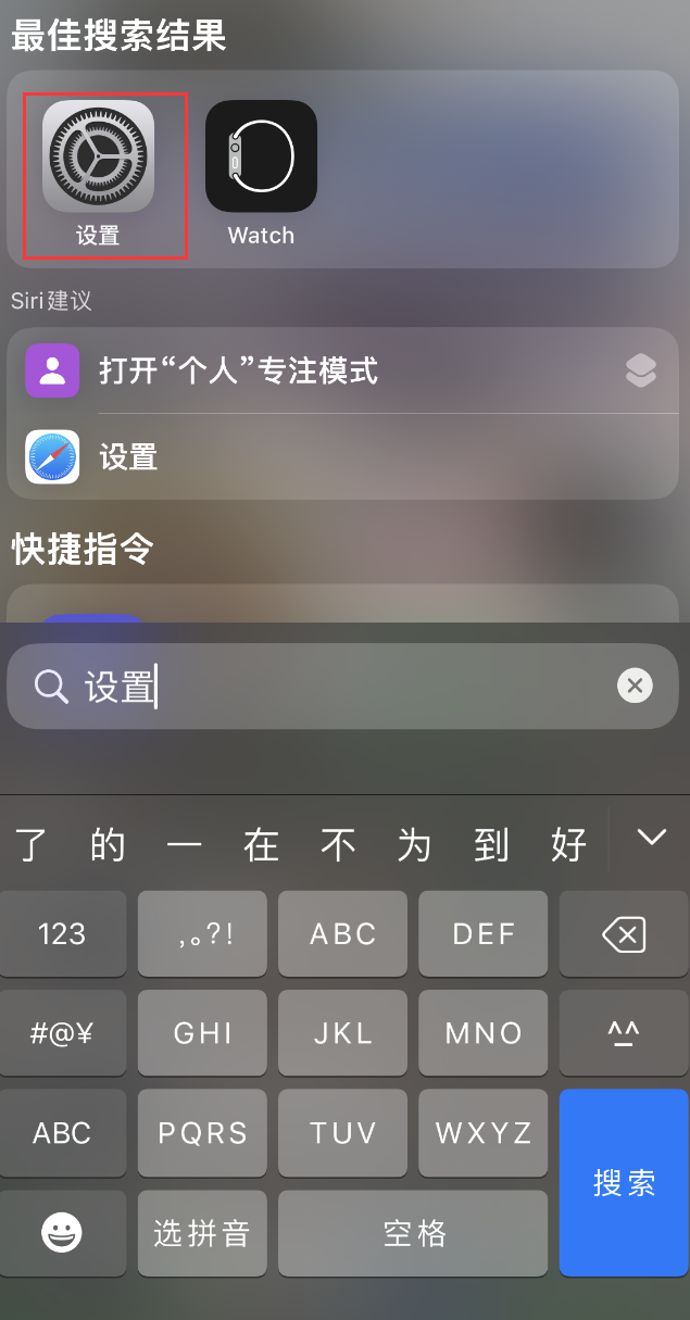 萨迦苹果手机维修分享：iPhone 找不到“设置”或“App Store”怎么办？ 