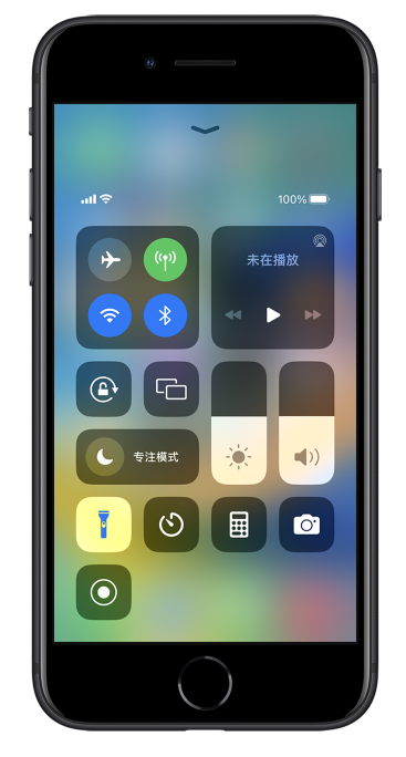 萨迦苹果14维修分享苹果iPhone 14 Pro手电筒开启方法 