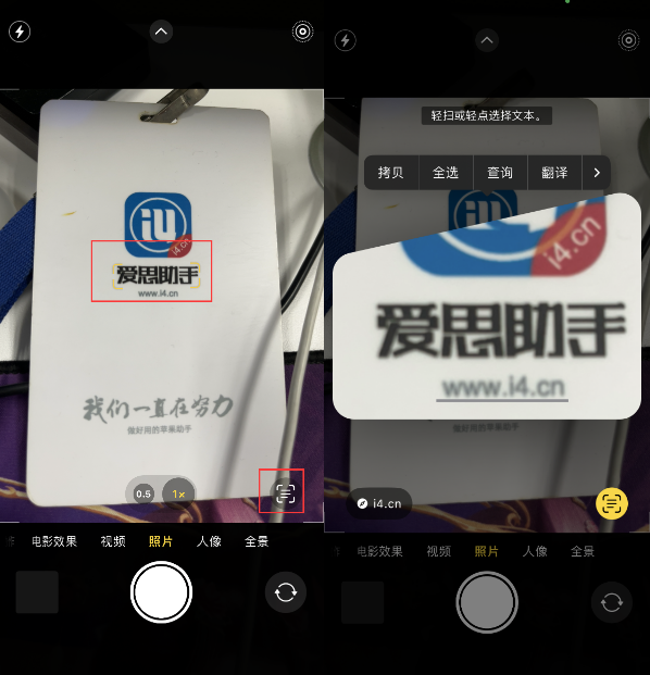 萨迦苹果手机维修分享升级iOS 16后如何通过相机翻译文本 