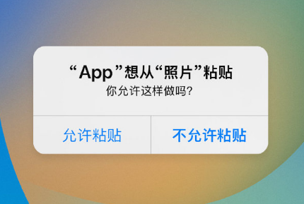 萨迦苹果手机维修分享iPhone 复制粘贴弹窗太烦人？终于可以在 iOS 16.1 中设置关闭了 