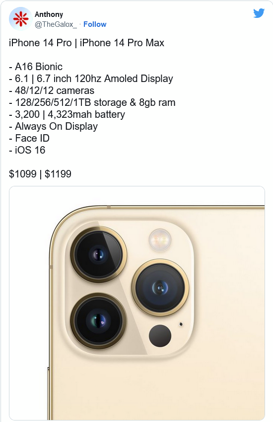 萨迦苹果14维修分享iPhone 14全系涨价 
